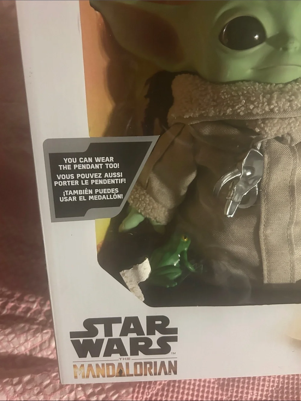 Star Wars Grogu Green and Tan Poseable Grogu
